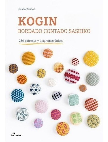 Libro Kogin ,  Bordado Contado Sashiko De Susan Briscoe