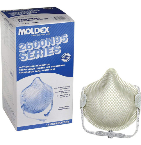 Moldex - Respiradores De Particulas Con Practico Cojin Y Coj