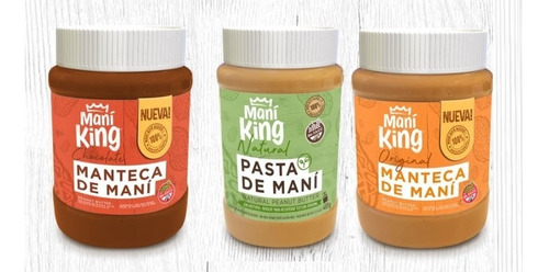 Pack X3 Pastas De Mani / Sin Tacc (mani King) Oferta...