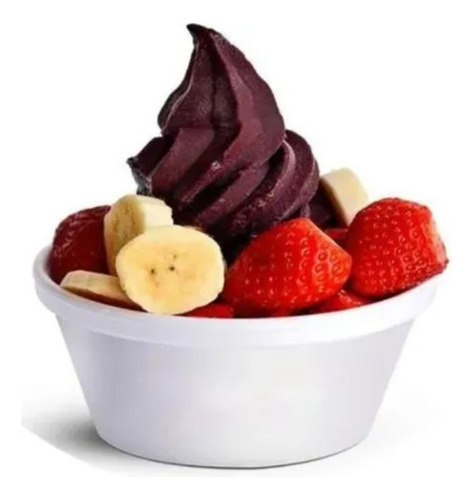 Pote Para Caldos Sorvetes Açai Salada De Frutas 240ml C/60