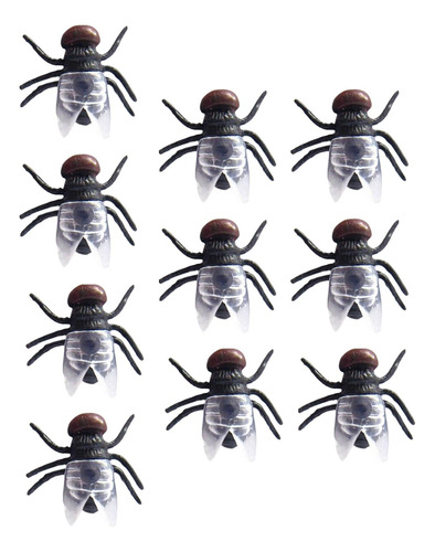 Juguete De Insectos Con Moscas Realistas Para Negro