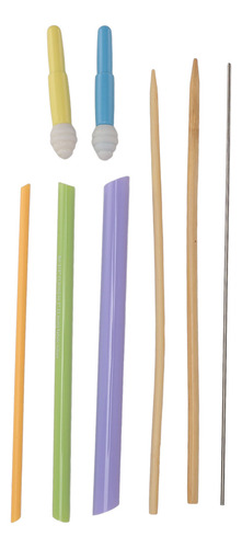 Tornillera Para Tubos De Tela, 3 Piezas, 2 Miniquitascas