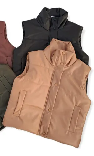 Chalecos abrigados clearance mujer