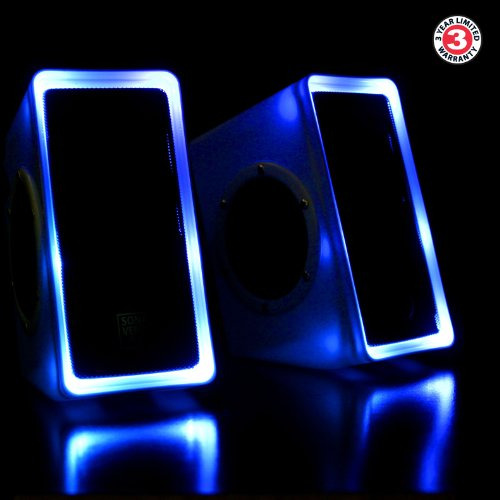 Bocinas Gogroove Para Computadora Para Juegos Con Luz Led