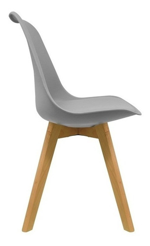 Imagen 9 de 10 de Silla Nórdica (pack 4) Eames Vintage Grises / Nordik