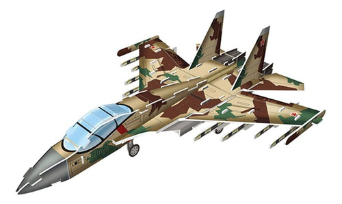 Armable Puzzle 3d Avion Militar