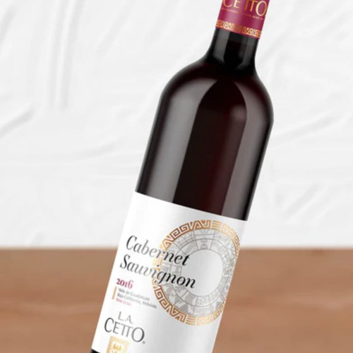 Caja De 12 Vino Tinto La Cetto Cabernet Sauvignon 750 Ml