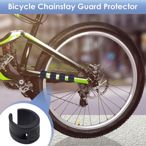 Z Protector De Vaina Goma De Cuadro De Bicicleta De 4 Piezas