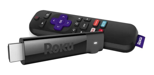 Imagen 3 de 3 de Roku Streaming Stick+ 3810 de voz 4K 1GB negro con 1GB de memoria RAM