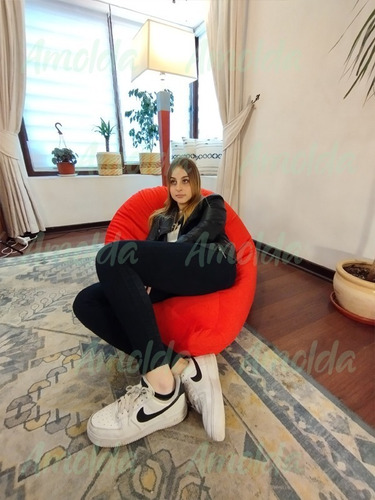 Imagen 4 de 10 de Oferta! Pouf Peras Variedades Telas. Especial Para Regiones!