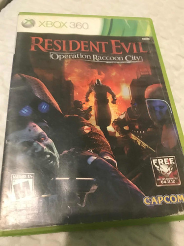 Resident Evil Operation Raccoon City X Box 360 (Usado)