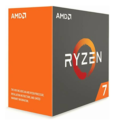 Amd Yd180xbcaewof Procesador Ryzen 7 1800x, 3.4ghz, Socket