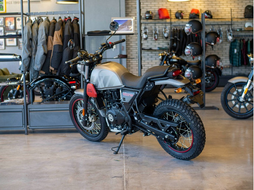 Imagen 23 de 25 de Royal Enfield Scram 411 Graphite Red Reserva La Tuya Ya!