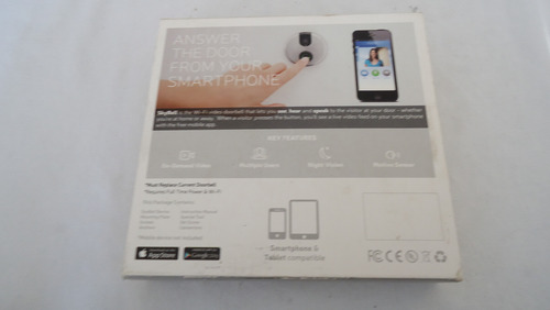 Skybell Wi-fi Video Doorbell Funciona Con Aplicacion Telefono