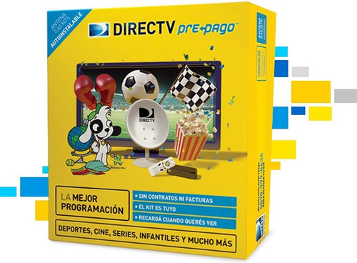 Imagen 2 de 3 de Direct Tv Prepago Hd Antena Decodificador - La Tentación