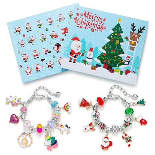 Pulseras De Calendario De Adviento De Navidad 2023, Reg...