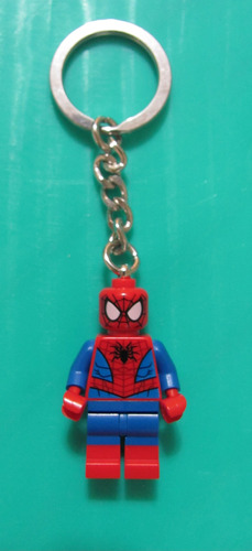 Lego Original. Llavero Minifigura. Spiderman