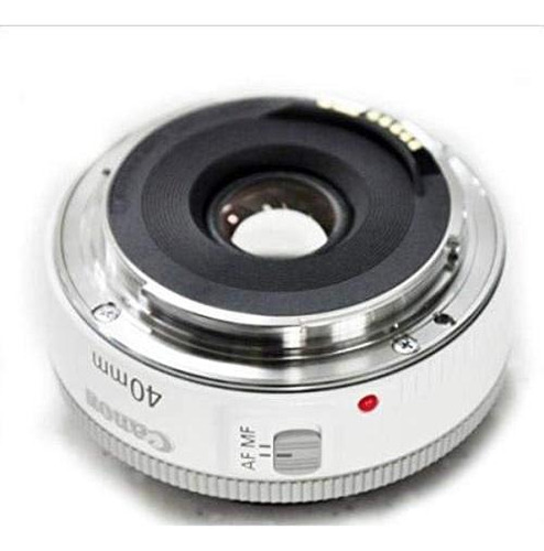 Lente Pancake Canon 40mm F2.8 Stm Usado - 249g