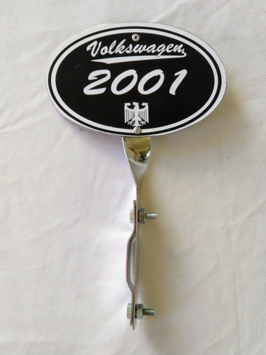 Placa Decorativa Con El Año De Tu Vocho 2001.