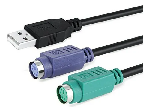 Adaptador Perixx Peripro-401 Para Teclado Y Ratón Ps2 A Usb