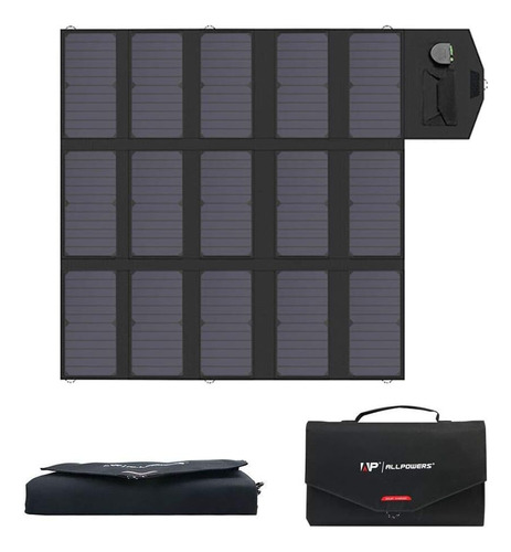 Panel Solar Portatil 100w Tiene 2 Puertos Usb (5 V/2,4a)