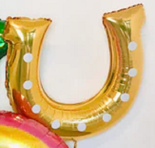 Globo Herradura Fiesta Vaquera Horseshoe Suerte Caballo