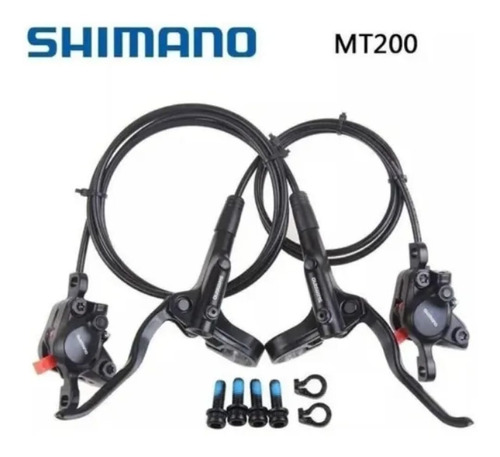 Freio Disco Hidráulico Diant/tras Shimano Altus Bl-mt200