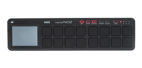 Controlador Midi Korg Nanopad 2 Negro - B Stock