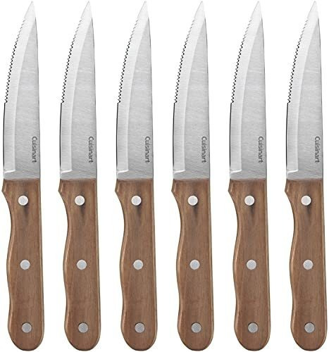 Cuisinart C55w-s6stk Advantage Cutlery 6-piece Triple K0kk8