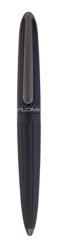 Diplomat Pluma Estilografica Plumin Acero Color Negro