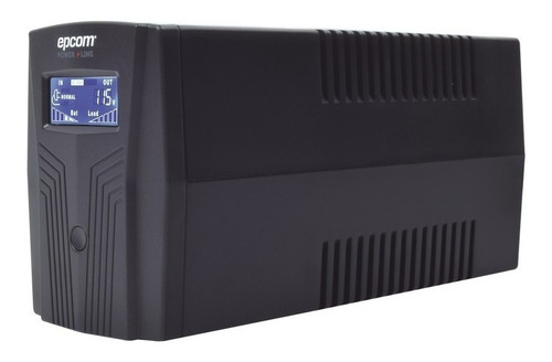Imagen 3 de 4 de UPS Epcom EPU850LCD 850VA entrada y salida de 100V - 110V - 120V negro