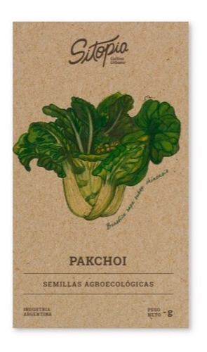 Semillas De Pakchoi Sitopia