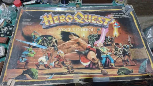 Jogo Tabuleiro Hero Quest Rpg Estrela Original Anos 90 Rarid | Produto  Vintage e Retro Raridade Disponivel Pronta Entrega Usado 75742007 | enjoei