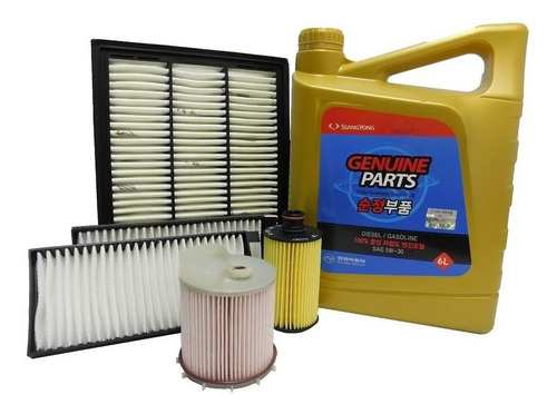 Kit De Filtros Originales Ssangyong New Actyon Sport
