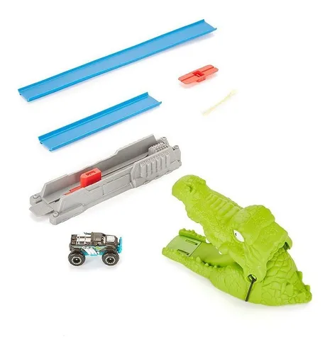 Juguete Pista Autos Metal Machine Cocodrilo Attack Babymovil