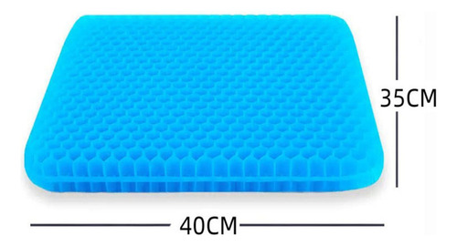 Asiento De Coche Suave Con Cojín De Gel De Silicona Ergonómi