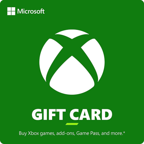 Tarjeta Xbox Live Microsoft Gift Card Series X - One