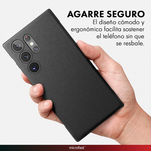 Imagen 7 de 10 de Funda Ringke Para Samsung S23 Ultra Onyx Black Anti Impacto