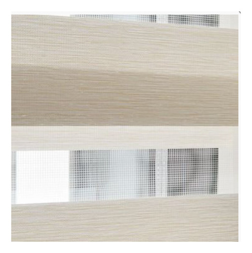 Cortina Roller Duo Eclipse Zebra Twinline A Medida Blanco
