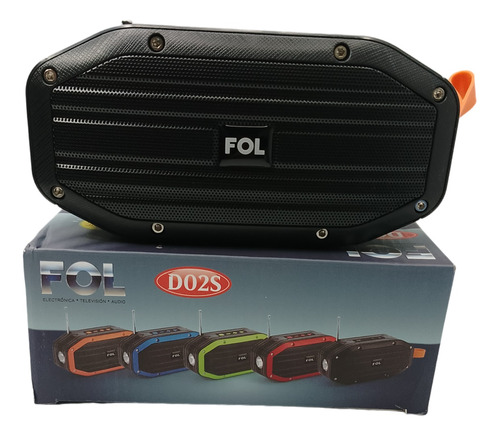 Bocina Bluetooth Portátil Fol D02s