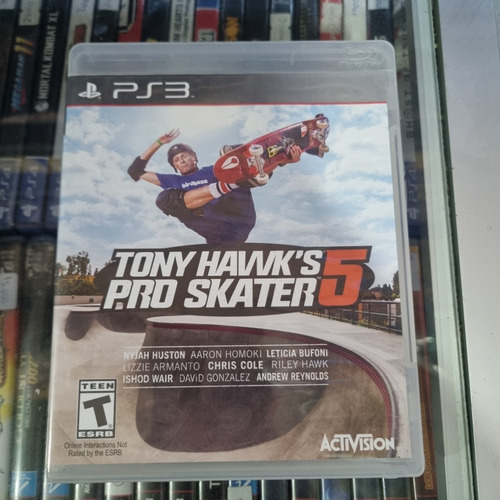 Ps3 Tony Hawks Pro Skaters 5