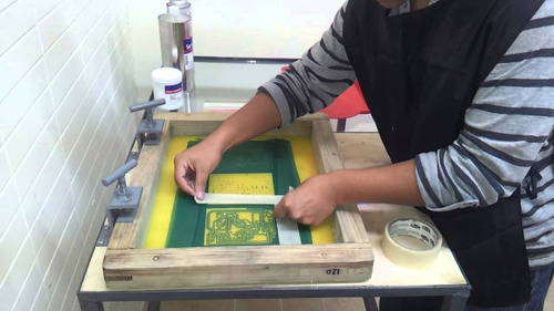 Bisagra Para Serigrafia, Bastidor Y Estampado