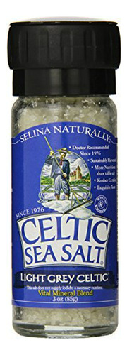 Sal Marina Céltica En Molinillo, 85 G Blanco