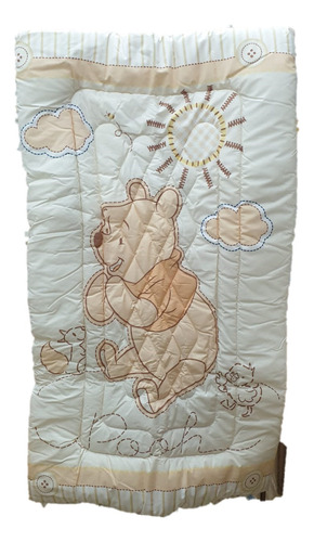 Acolchado Cuna Disney Winnie Pooh Piñata Oficial ALG 85x145