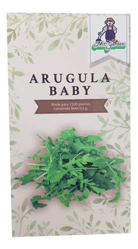 Semilla Arúgula Baby (rinde Para 1500 Plantas)