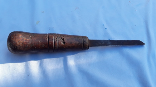 Antiguo Escoplo Formón .gubia Talla Escultor - 22 (Usado)