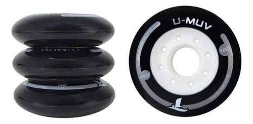 Jogo C/ 4 Rodas Freestyle Traxart U-muv 76mm 85a