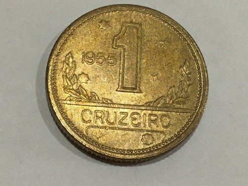 Moeda 1 Cruzeiro 1955 Bronze Mbc+