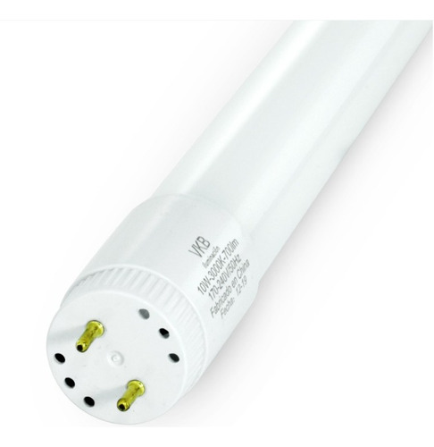 (pack 5) Tubo Led Vidrio 20w 120cm - Vkb