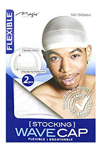 Gorro Para Regadera - Magic Ing Wave Cap Pack 2 Tapas White 